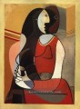 Woman Sitting 3 1937 cubist Pablo Picasso
